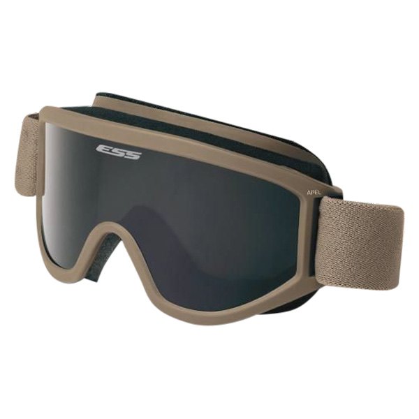 ESS® - Striker™ Terrain Tan Frame Clear Lens Shield Goggles Kit