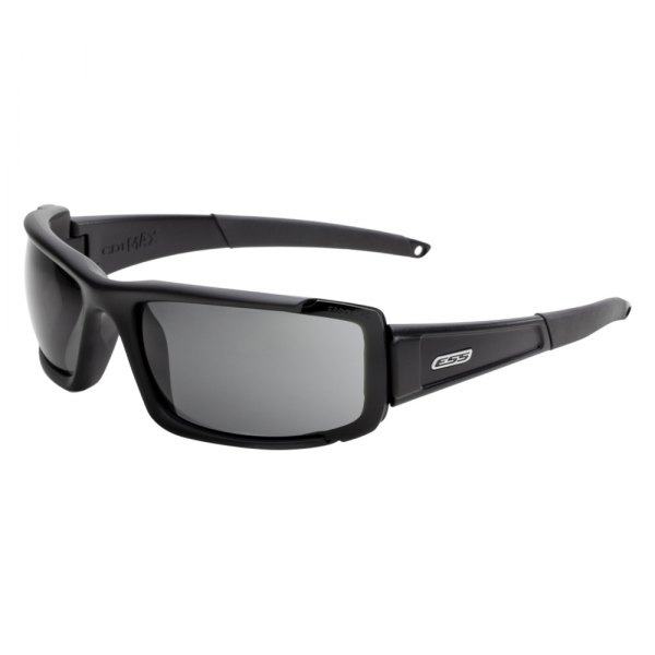 ESS® - CDI MAX™ Black Frame Clear/Smoke Gray Oval Glasses Kit