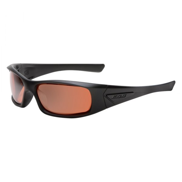 ESS® - 5B™ Black Frame Mirrored Copper Polycarbonate Oval Glasses Kit