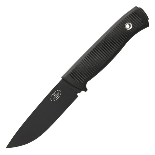 Fallkniven® - F1 3.9" Black Clip Point Lam. VG10 Steel Fixed Knife with Sheath