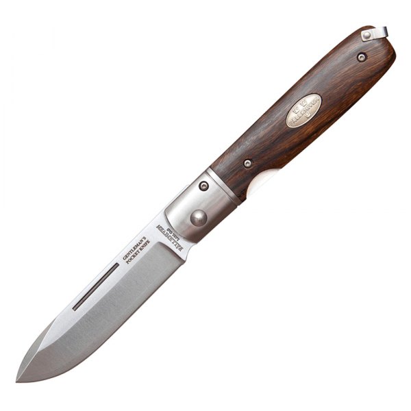Fallkniven® - GP 3.07" Drop Point Desert Ironwood Handle Folding Knife