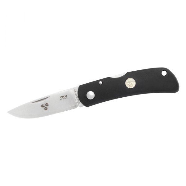Fallkniven® - TK4 2.8" Straight Back Folding Knife with Sheath