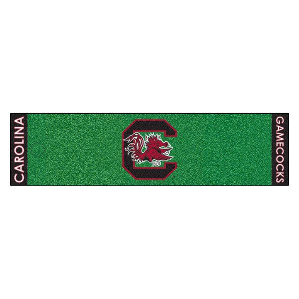 FanMats® - South Carolina Gamecocks University Logo Golf Putting Green Mat