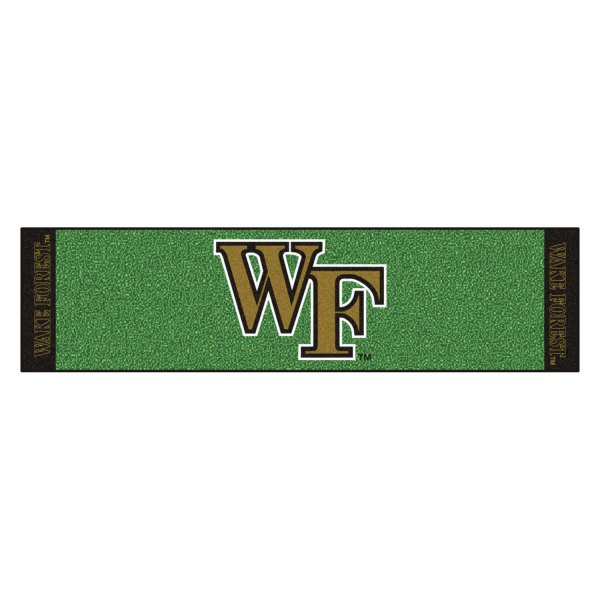 FanMats® - Wake Forest University Logo Golf Putting Green Mat