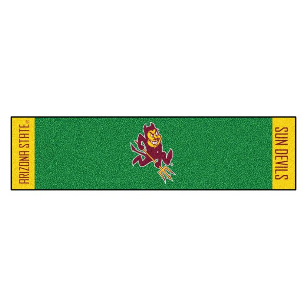 FanMats® - Arizona State University Sun Devils University Logo Golf Putting Green Mat