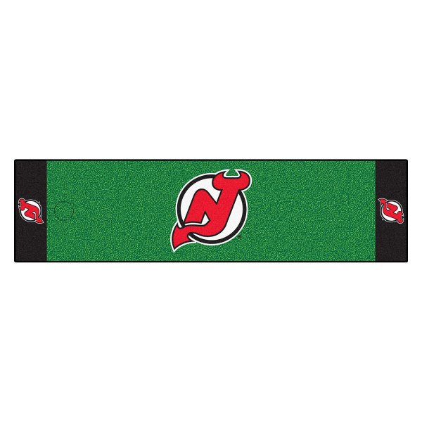 FanMats® - NHL New Jersey Devils Logo Golf Putting Green Mat
