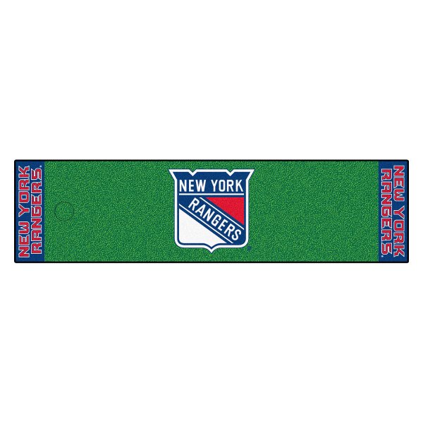 FanMats® - NHL New York Rangers Logo Golf Putting Green Mat