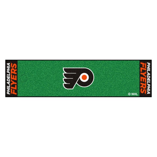 FanMats® - NHL Philadelphia Flyers Logo Golf Putting Green Mat