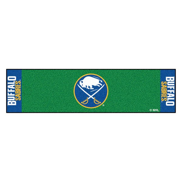 FanMats® - NHL Buffalo Sabres Logo Golf Putting Green Mat