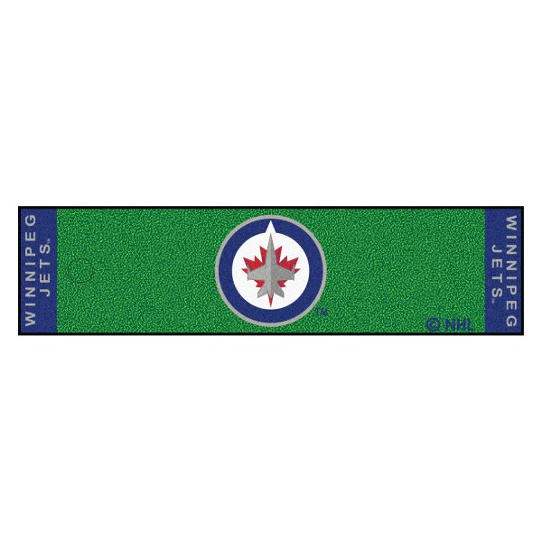 FanMats® - NHL Winnipeg Jets Logo Golf Putting Green Mat