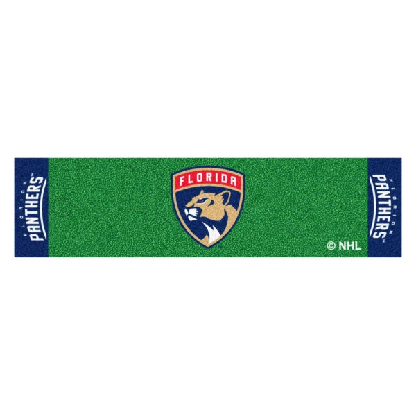 FanMats® - NHL Florida Panthers Logo Golf Putting Green Mat