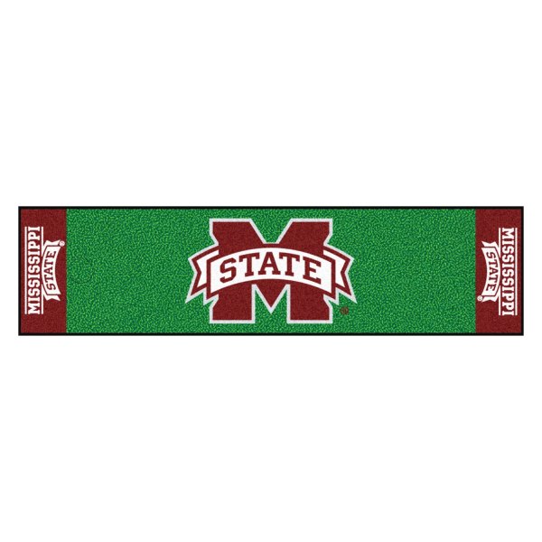 FanMats® - Mississippi State University Logo Golf Putting Green Mat