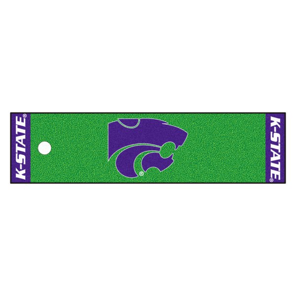 FanMats® - Kansas State University Logo Golf Putting Green Mat