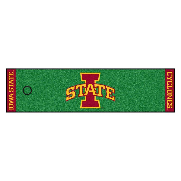 FanMats® - Iowa State University Logo Golf Putting Green Mat