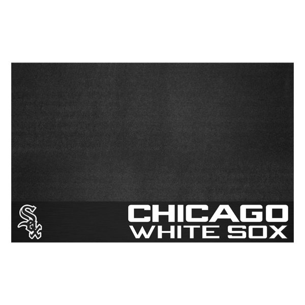 FanMats® - Grill Mat with "Sox" Primary Logo & "Chicago White Sox" Wordmark