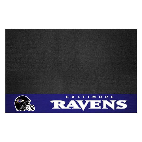 FanMats® - Grill Mat with "Raven" Logo & "Baltimore Ravens" Wordmark