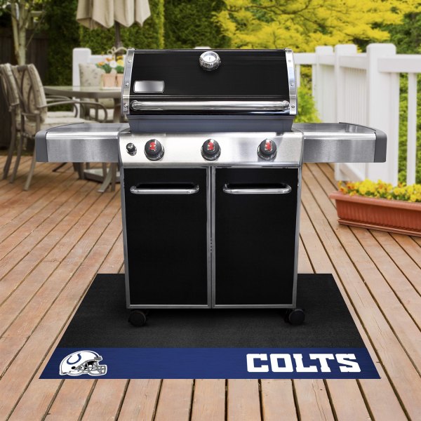 FanMats® - Grill Mat with "Horseshoe" Logo & "Colts" Wordmark