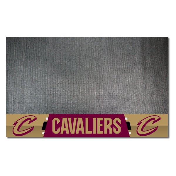 FanMats® - Grill Mat with "C with Sword" Logo & "Clevel& Cavaliers" Wordmark