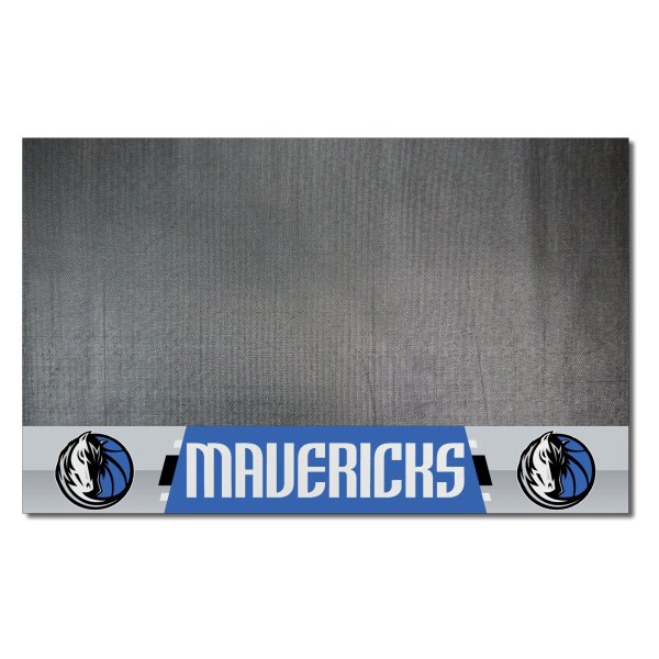 FanMats® - Grill Mat with "Maverick & Basketball" Logo & "Mavericks" Wordmark