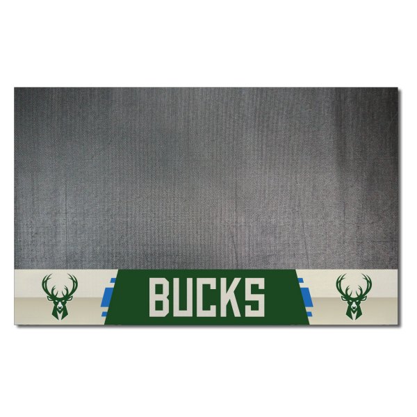 FanMats® - Grill Mat with "Buck" Logo & "Milwaukee Bucks" Wordmark