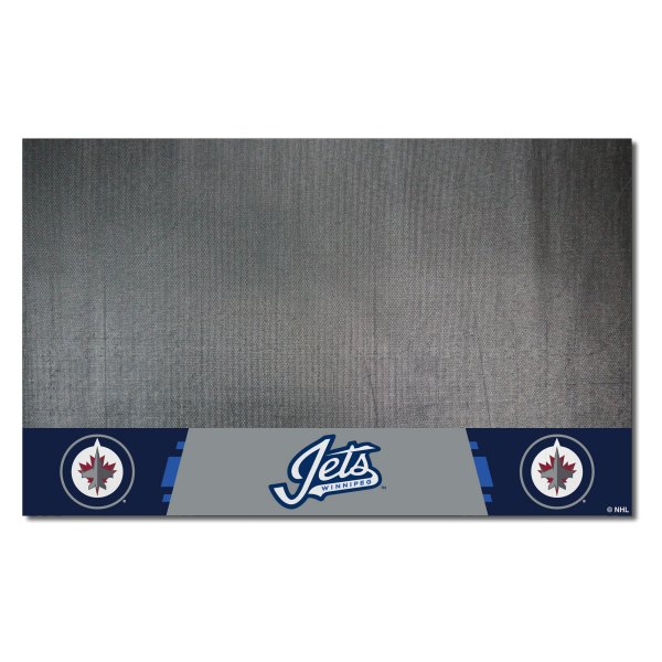 FanMats® - Grill Mat with "Jets Primary" Logo & Wordmark
