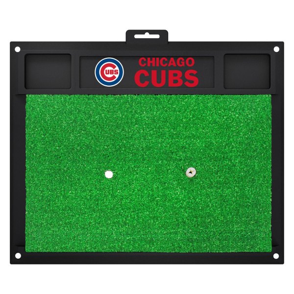 FanMats® - MLB Chicago Cubs Logo Golf Hitting Mat