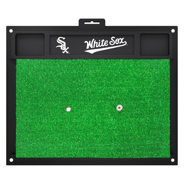 FanMats® - MLB Chicago White Sox Logo Golf Hitting Mat