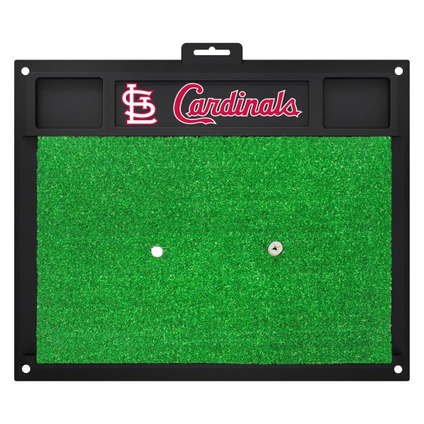 FanMats® - MLB St Louis Cardinals Logo Golf Hitting Mat