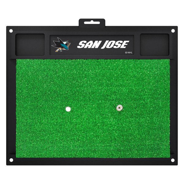 FanMats® - NHL San Jose Sharks Golf Hitting Mat