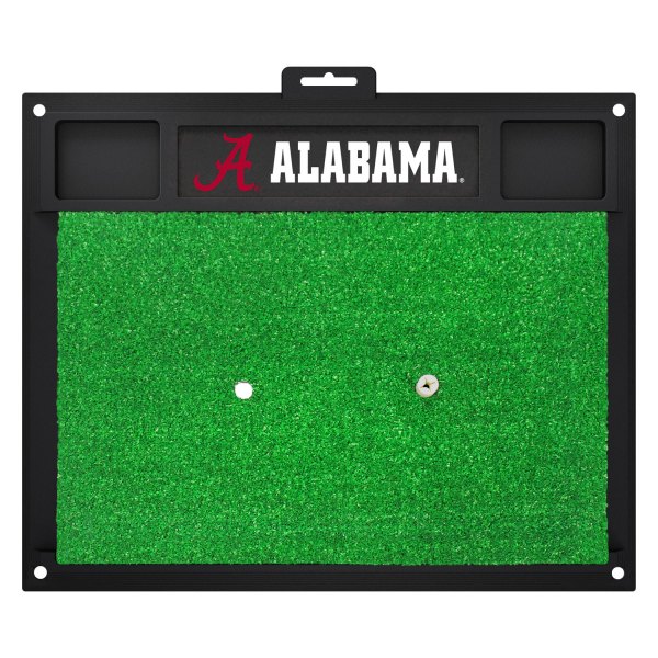 FanMats® - Alabama University Logo Golf Hitting Mat