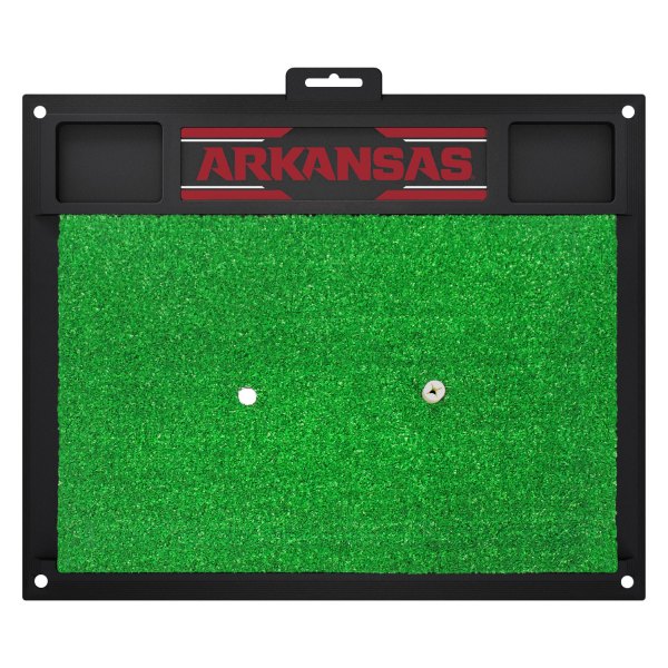 FanMats® - Arkansas University Logo Golf Hitting Mat