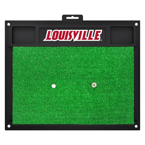 FanMats® - Louisville University Logo Golf Hitting Mat