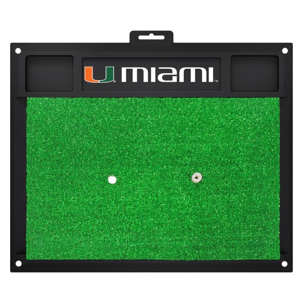 FanMats® - Miami University Logo Golf Hitting Mat