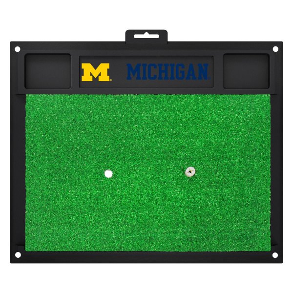 FanMats® - Michigan University Logo Golf Hitting Mat