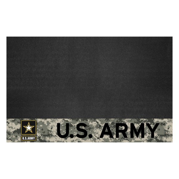 FanMats® - Grill Mat with Camo "U.S Army" Official Logo