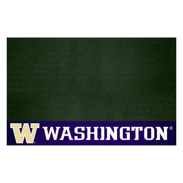 FanMats® - Grill Mat with "W" Logo & "Washington" Wordmark