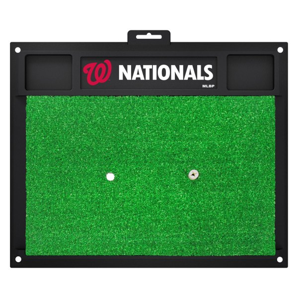 FanMats® - MLB Washington Nationals Logo Golf Hitting Mat