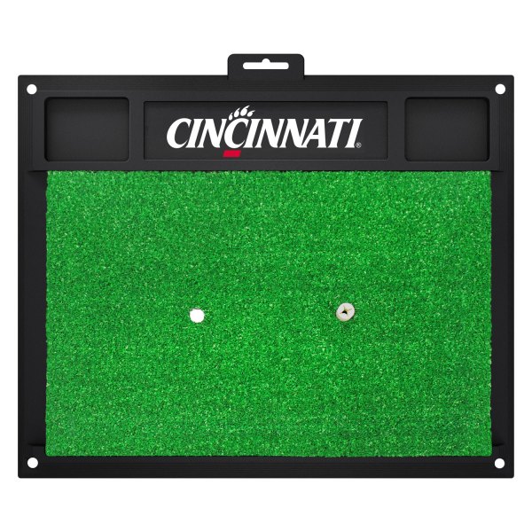 FanMats® - Cincinnati University Logo Golf Hitting Mat