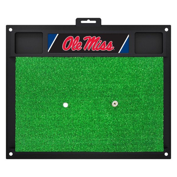 FanMats® - Ole Miss University Logo Golf Hitting Mat