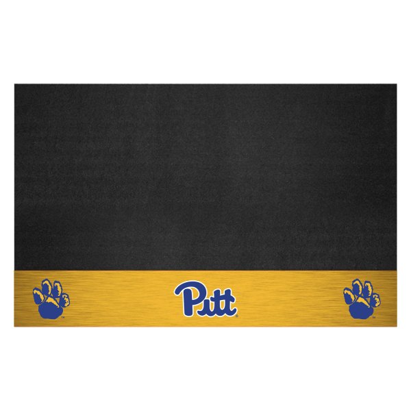 FanMats® - Grill Mat with "Script 'Pitt'" Logo