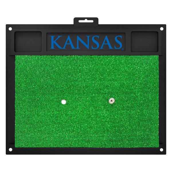 FanMats® - Kansas University Logo Golf Hitting Mat