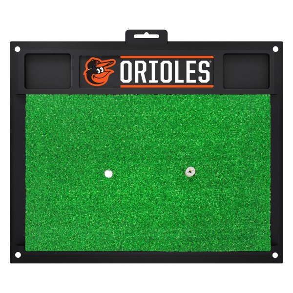 FanMats® - MLB Baltimore Orioles Logo Golf Hitting Mat