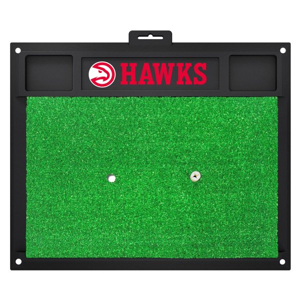 FanMats® - NBA Atlanta Hawks Logo Golf Hitting Mat