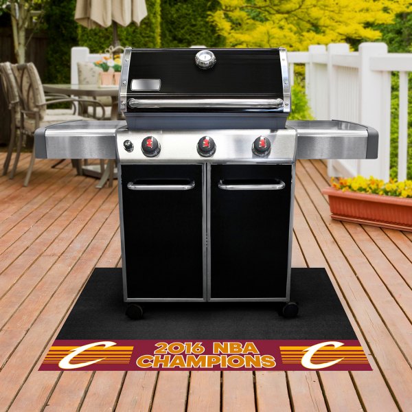FanMats® - NBA "Cleveland Cavaliers" 26" x 42" Grill Mat with "2016 NBA Finals Champions" Logo
