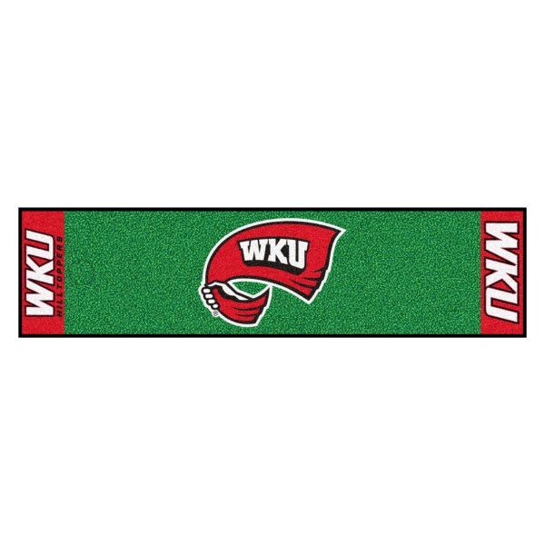 FanMats® - Western Kentucky University Logo Golf Putting Green Mat
