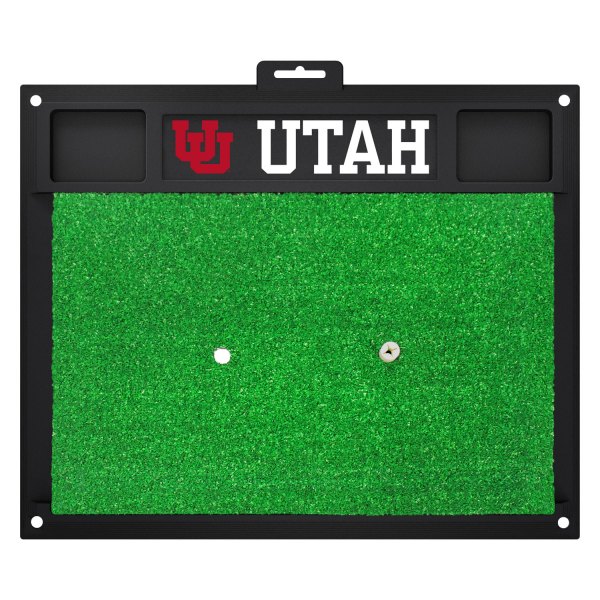 FanMats® - Utah University Logo Golf Hitting Mat