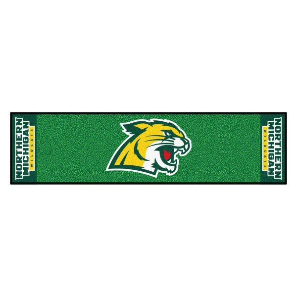 FanMats® - Northern Michigan University Logo Golf Putting Green Mat