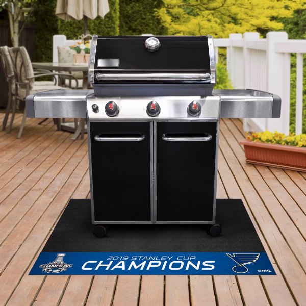 FanMats® - Grill Mat with "2019 Stanley Cup Champions" Logo