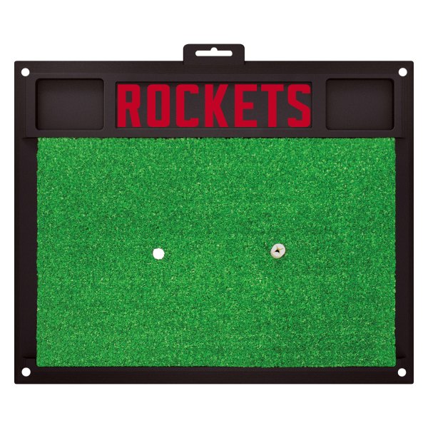 FanMats® - NBA Houston Rockets Logo Golf Hitting Mat