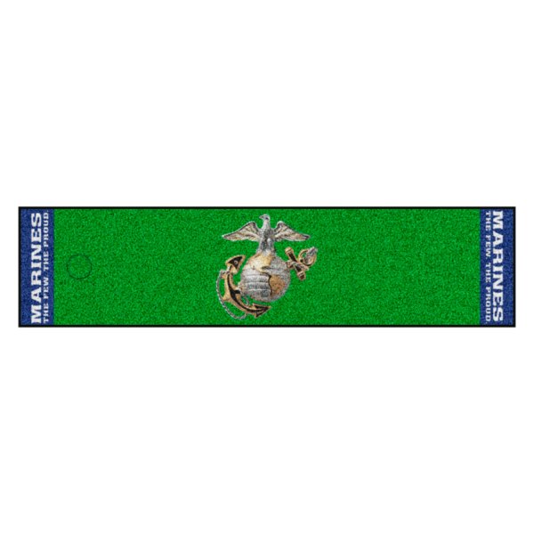 FanMats® - U.S. Marines Logo Golf Putting Green Mat
